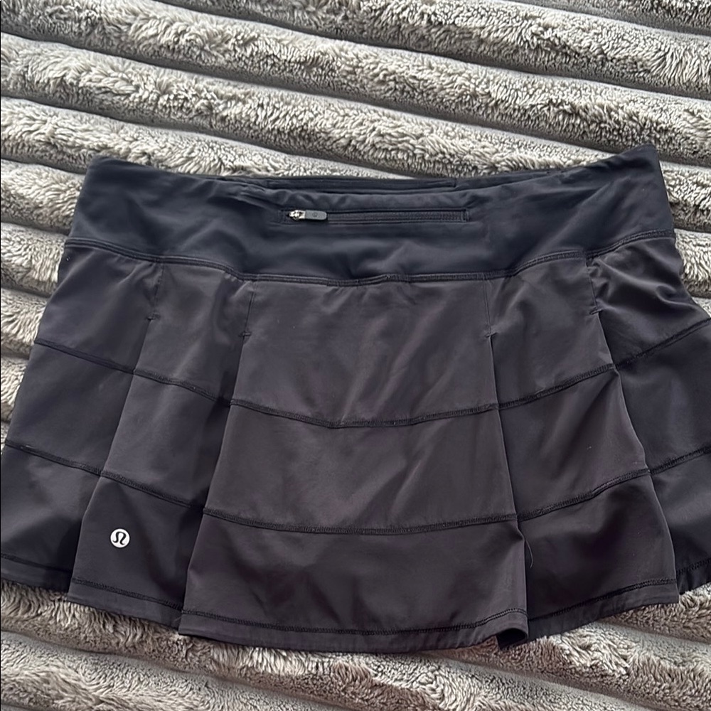 Lululemon Black Athletic Skirt